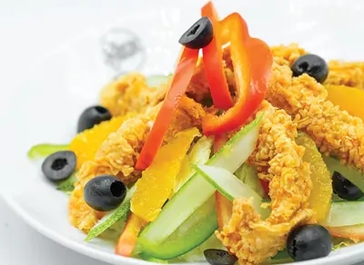Crispy Chicken Salad
